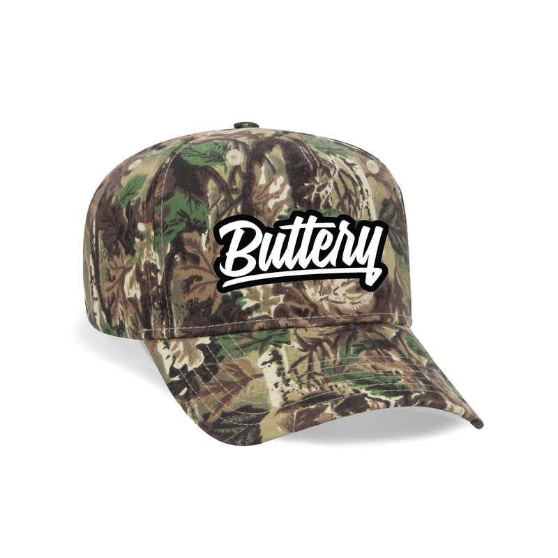 Buttery Signature Snapback - Camo