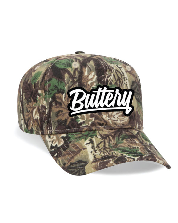 Buttery Signature Snapback - Camo
