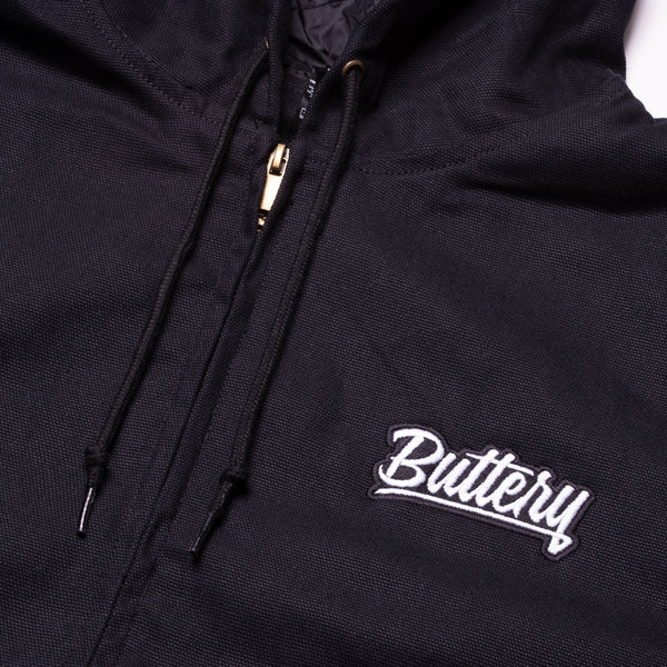 Buttery Signature Workwear Jacket - Black