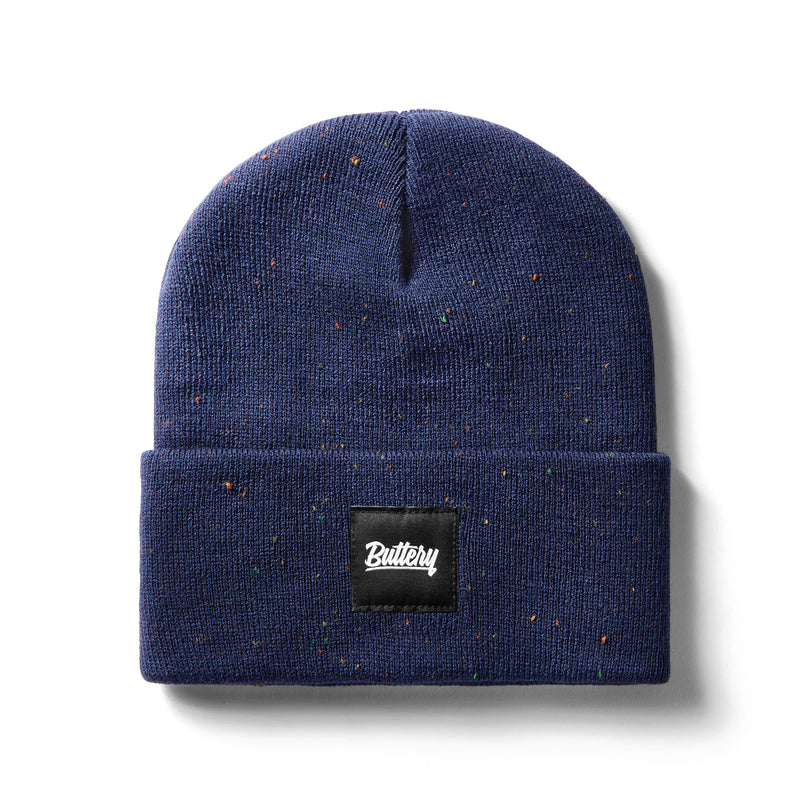 Del Dios Beanie - Indigo Fleck